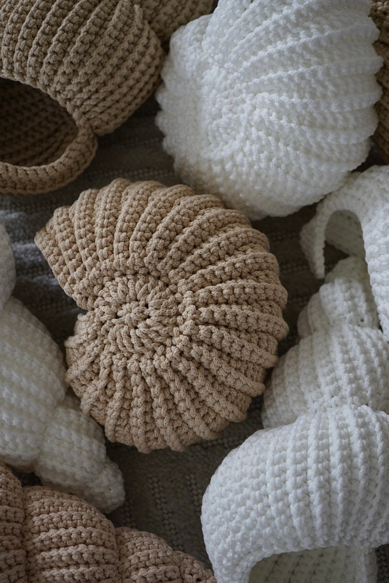 Coquillage Nautilus en crochet