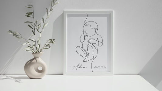 Poster imprimer de naissance